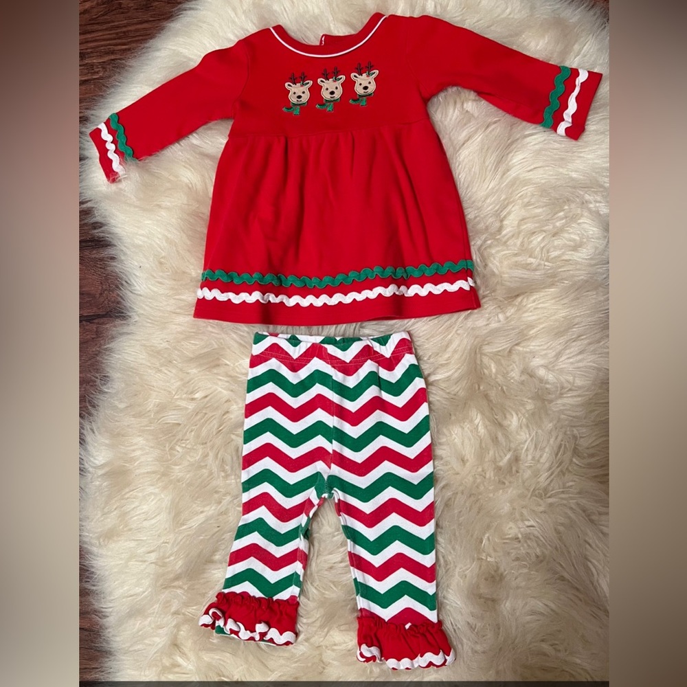 Baby Girl Christmas Outfit